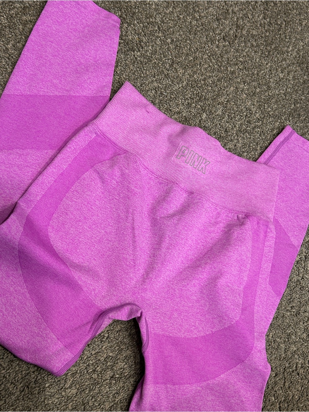 PINK Victoria's Secret Bright Pink Seamless Leggings